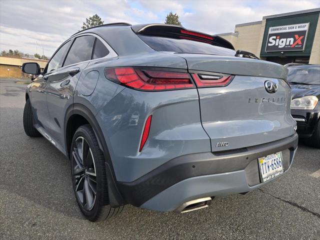 used 2023 INFINITI QX55 car, priced at $34,850