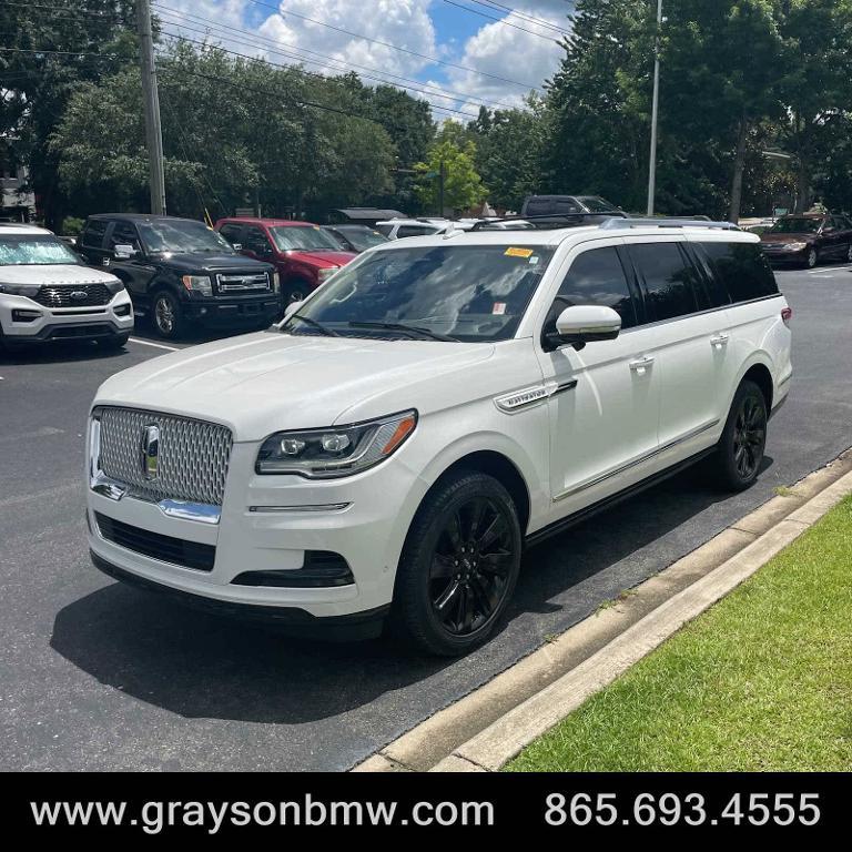 used 2023 Lincoln Navigator L car, priced at $73,995