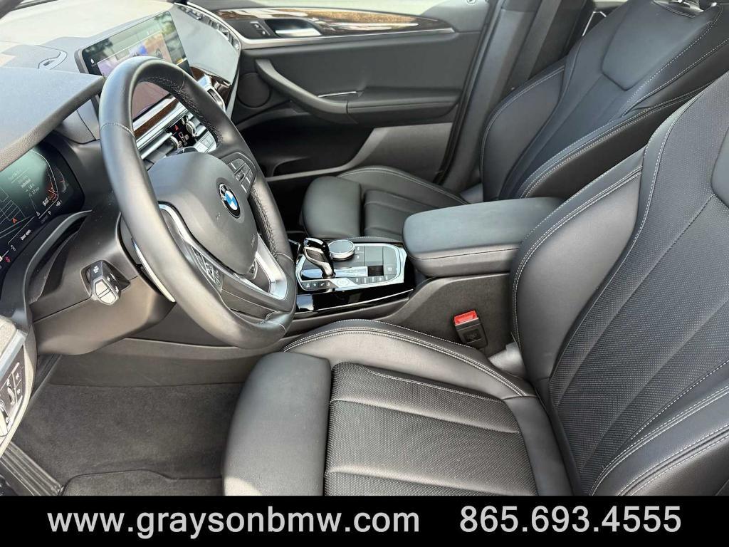 used 2024 BMW X3 car, priced at $44,680