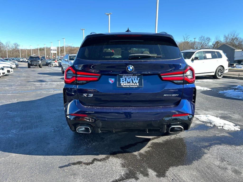 used 2022 BMW X3 car, priced at $38,995