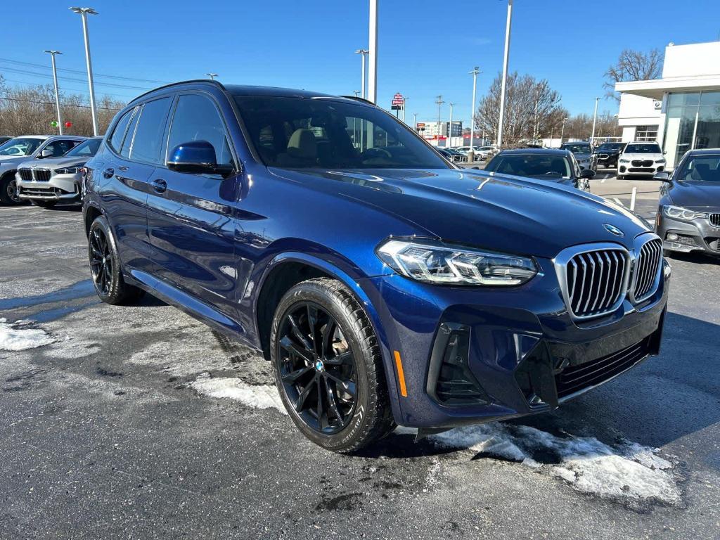 used 2022 BMW X3 car, priced at $38,995