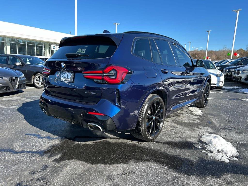 used 2022 BMW X3 car, priced at $38,995