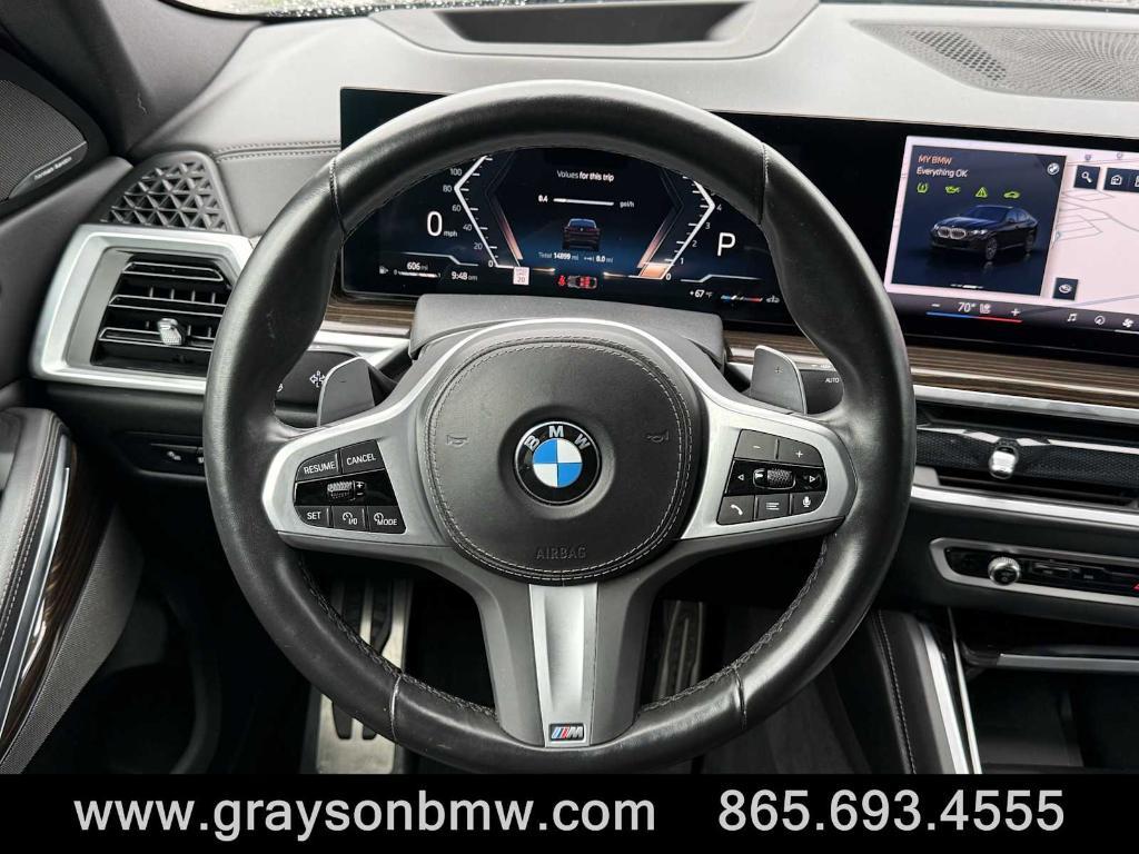 used 2024 BMW X6 car, priced at $77,995