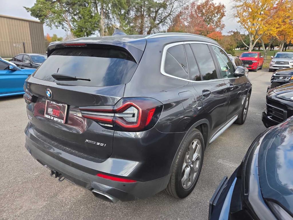 used 2022 BMW X3 car, priced at $33,455