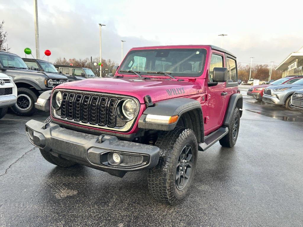 used 2024 Jeep Wrangler car, priced at $38,611