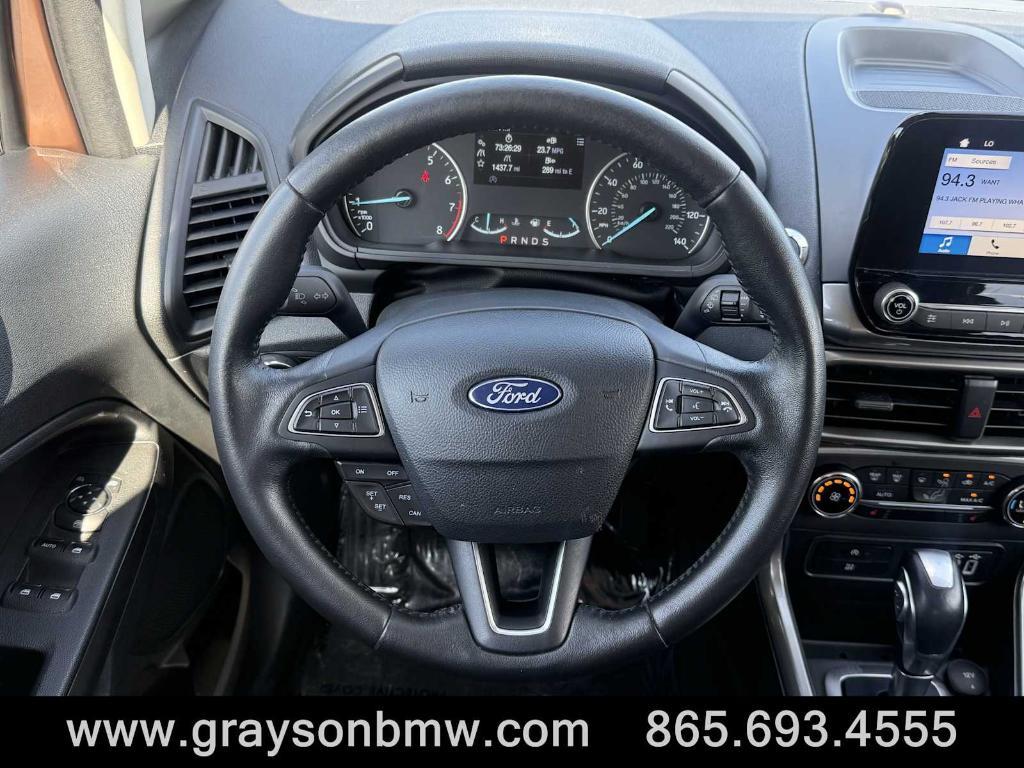 used 2019 Ford EcoSport car, priced at $13,995