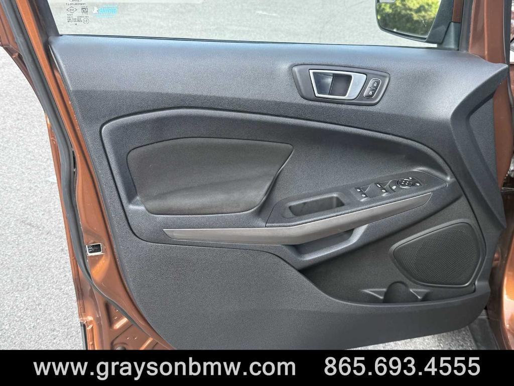 used 2019 Ford EcoSport car, priced at $13,995
