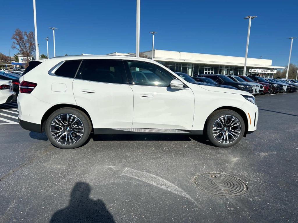 new 2025 BMW X3 car, priced at $55,640