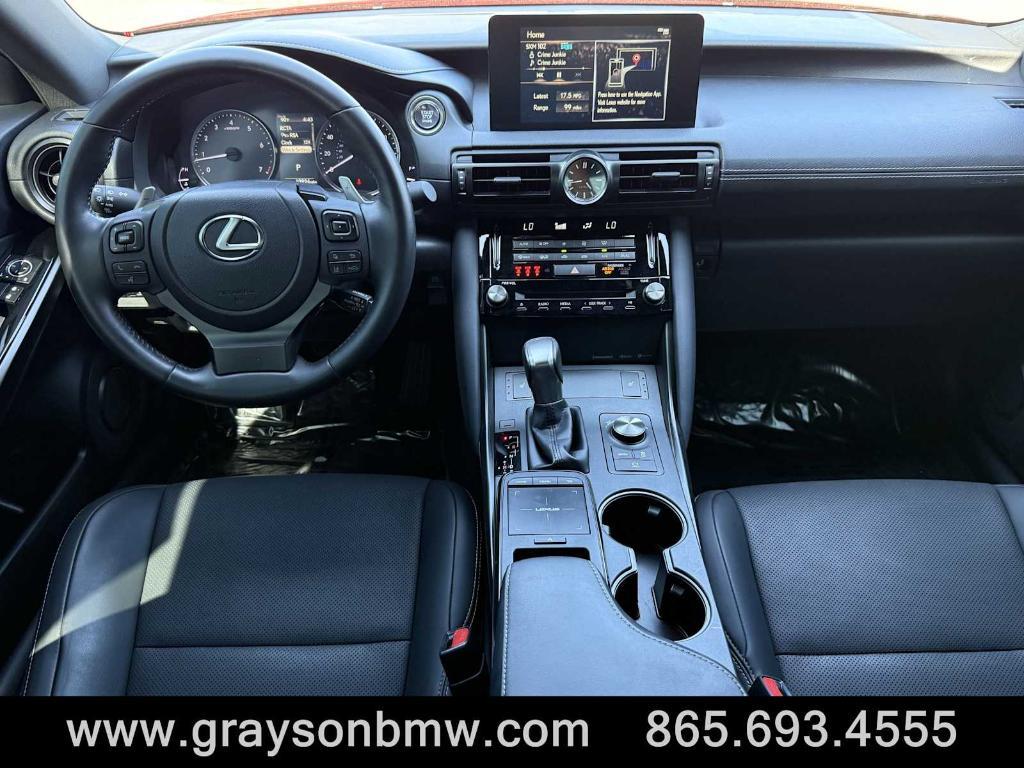 used 2024 Lexus IS 350 car, priced at $48,050
