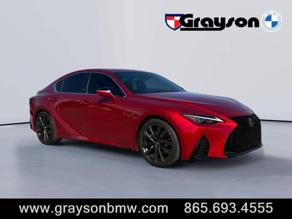 used 2024 Lexus IS 350 car, priced at $48,050