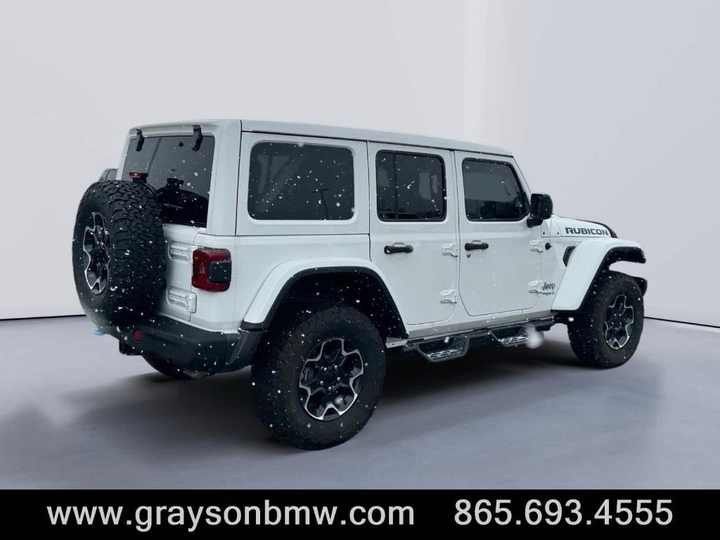 used 2022 Jeep Wrangler Unlimited 4xe car, priced at $36,814