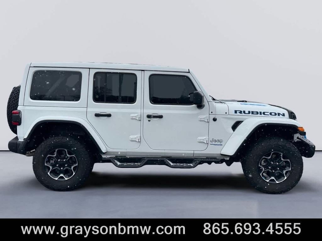 used 2022 Jeep Wrangler Unlimited 4xe car, priced at $36,814