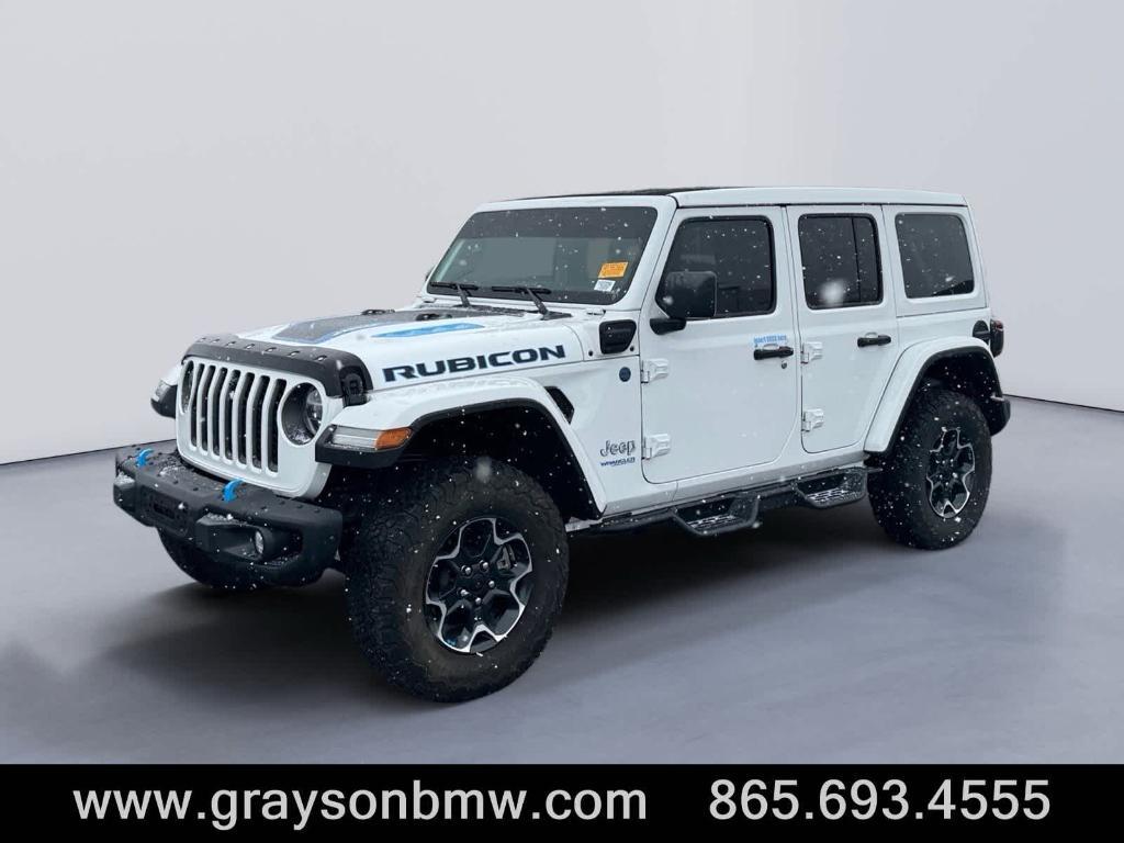used 2022 Jeep Wrangler Unlimited 4xe car, priced at $36,814