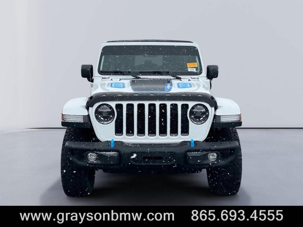 used 2022 Jeep Wrangler Unlimited 4xe car, priced at $36,814