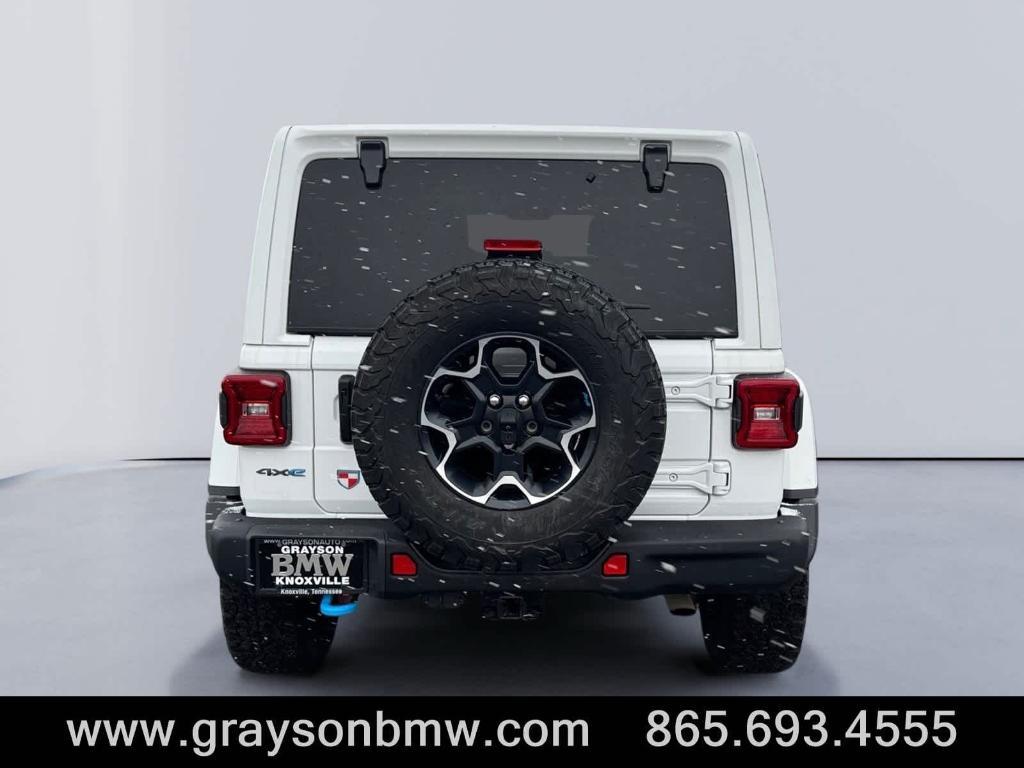used 2022 Jeep Wrangler Unlimited 4xe car, priced at $36,814