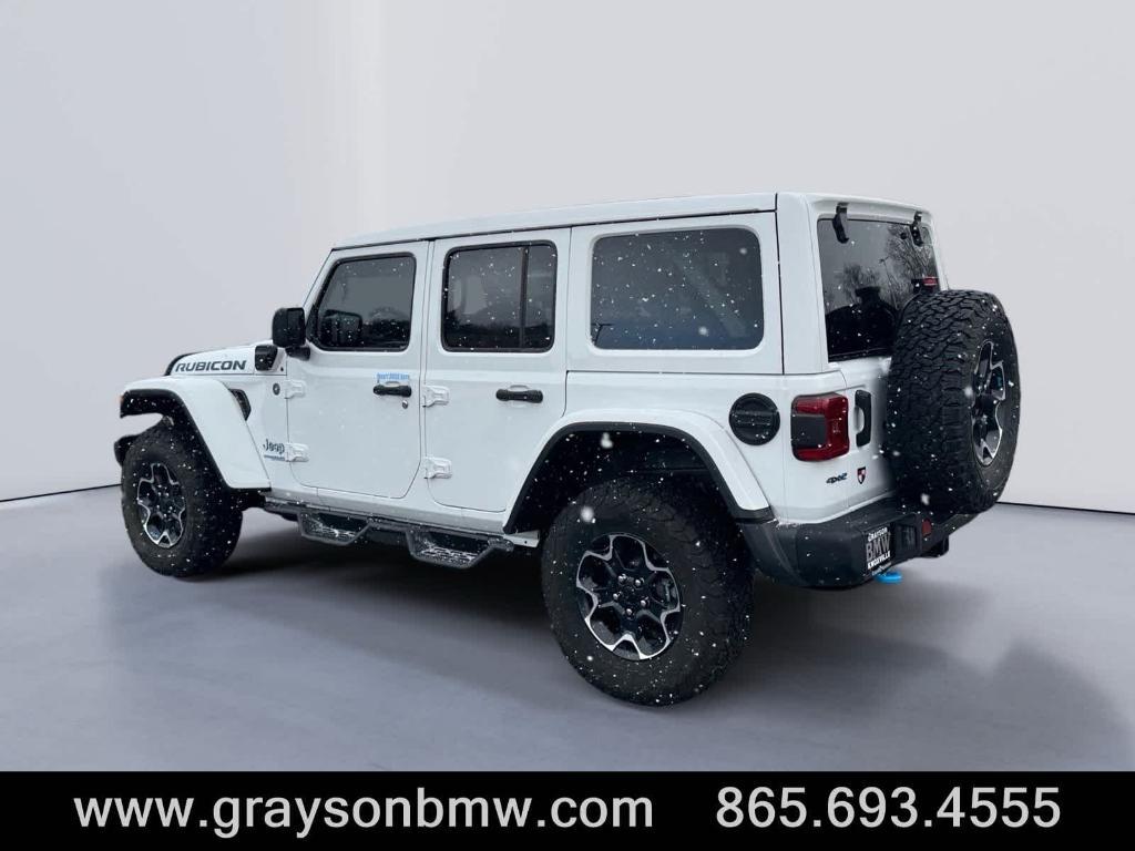 used 2022 Jeep Wrangler Unlimited 4xe car, priced at $36,814