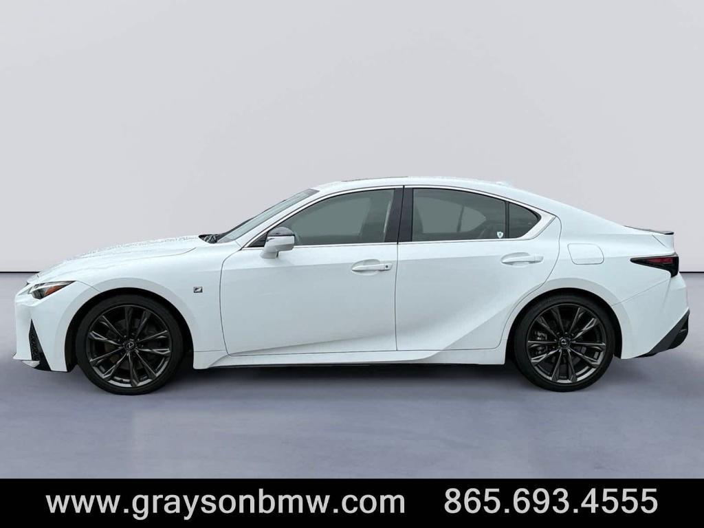 used 2023 Lexus IS 350 car, priced at $42,743