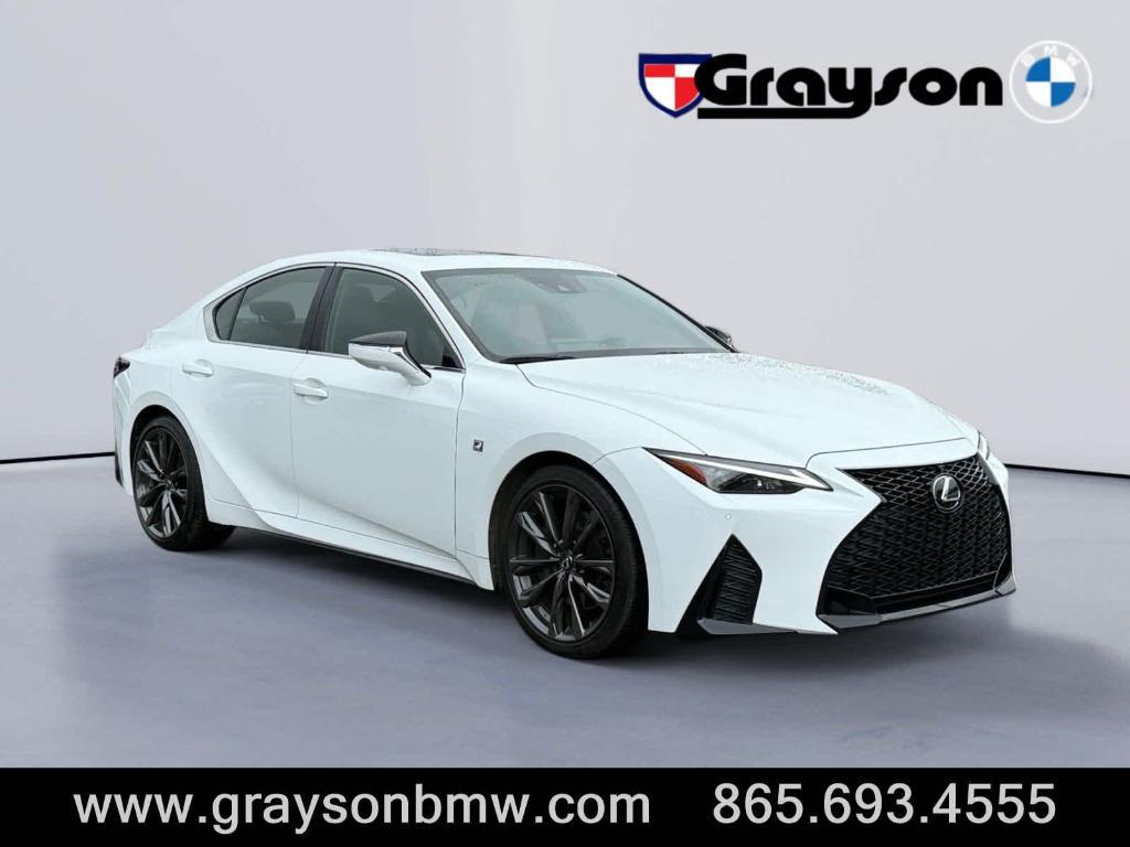 used 2023 Lexus IS 350 car, priced at $42,743