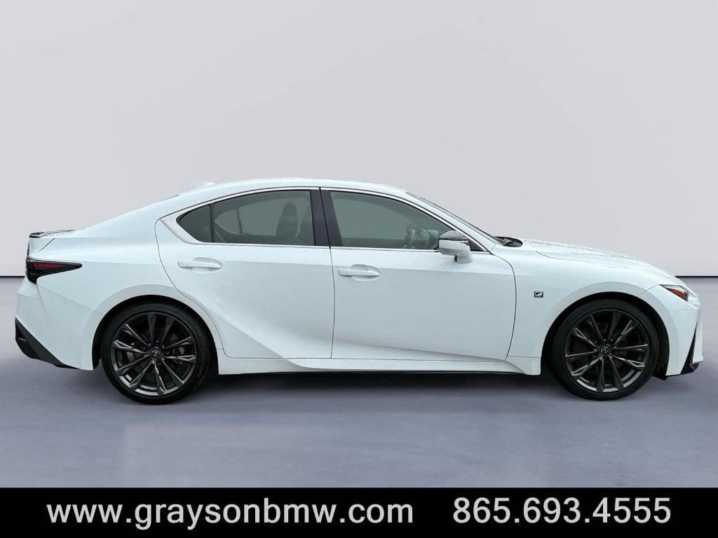 used 2023 Lexus IS 350 car, priced at $42,743