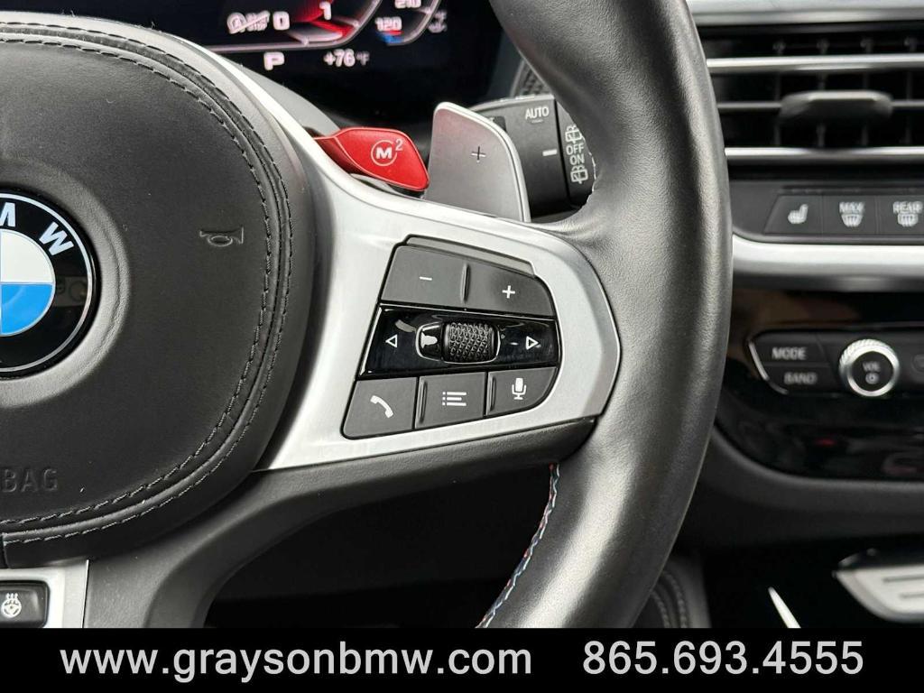 used 2022 BMW X3 M car, priced at $60,580
