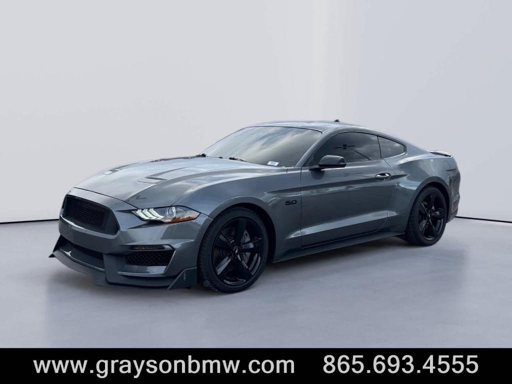 used 2021 Ford Mustang car, priced at $38,245