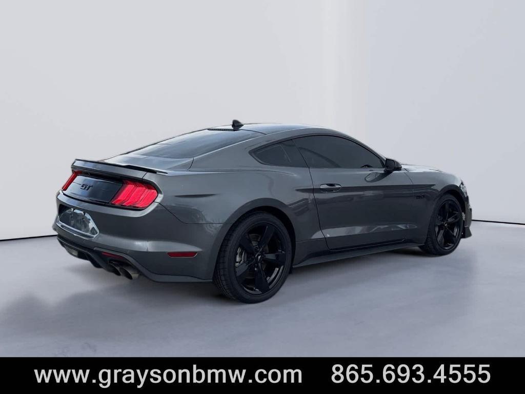 used 2021 Ford Mustang car, priced at $38,245