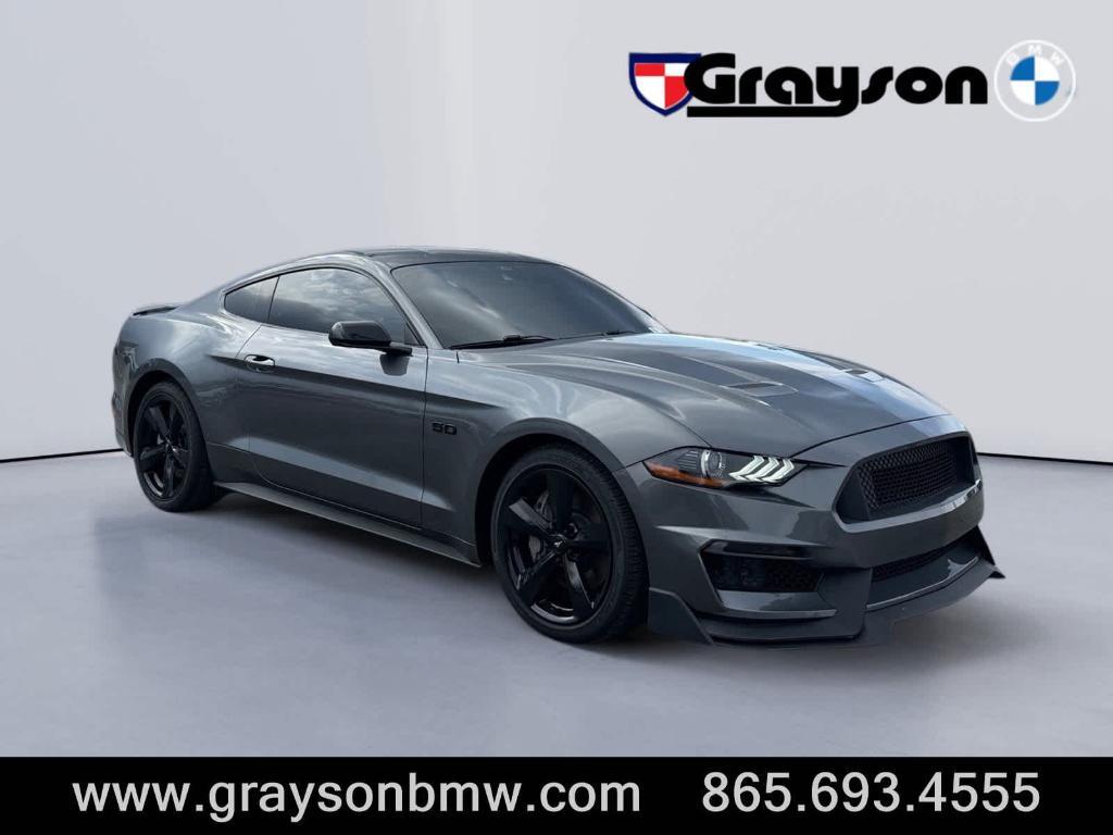 used 2021 Ford Mustang car, priced at $38,245