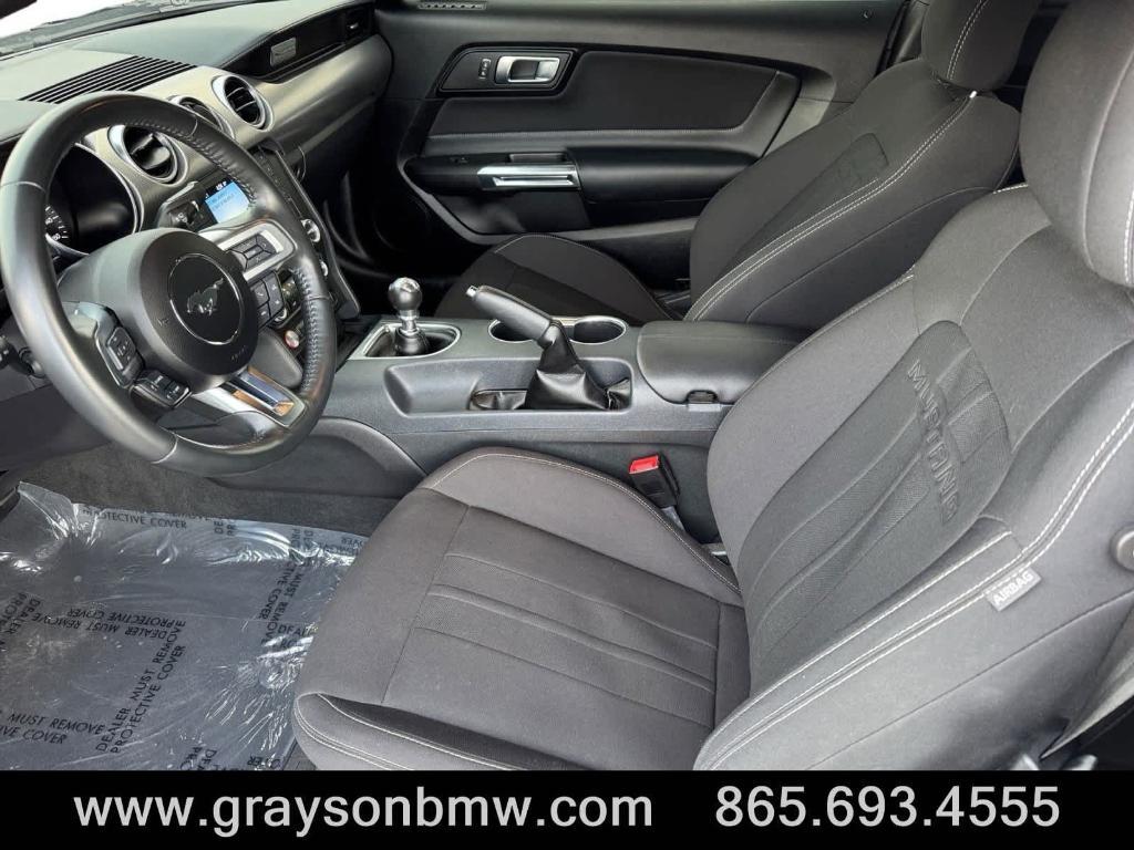 used 2021 Ford Mustang car, priced at $38,245