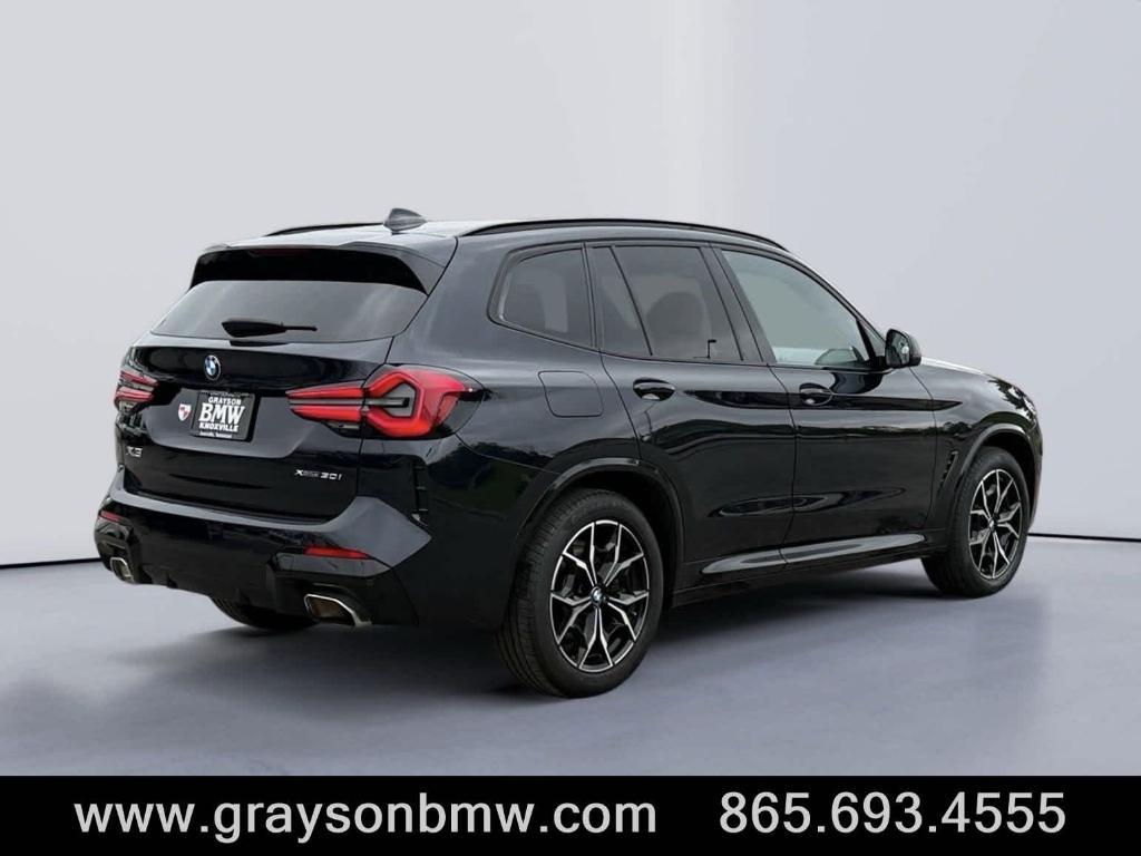 used 2022 BMW X3 car, priced at $38,995