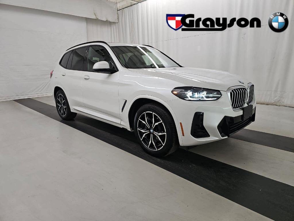 used 2022 BMW X3 car, priced at $38,995