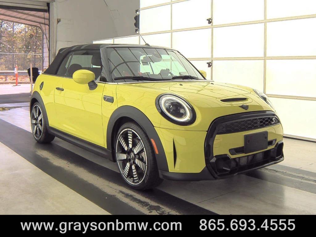 used 2022 MINI Convertible car, priced at $34,995