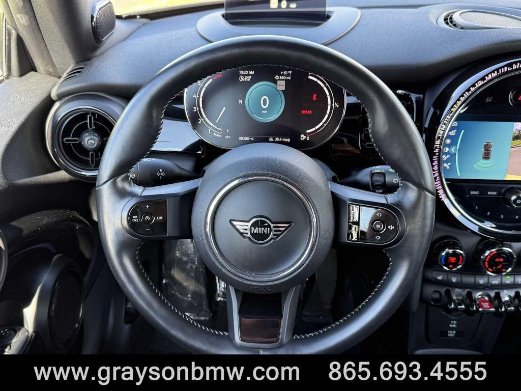 used 2022 MINI Convertible car, priced at $34,677