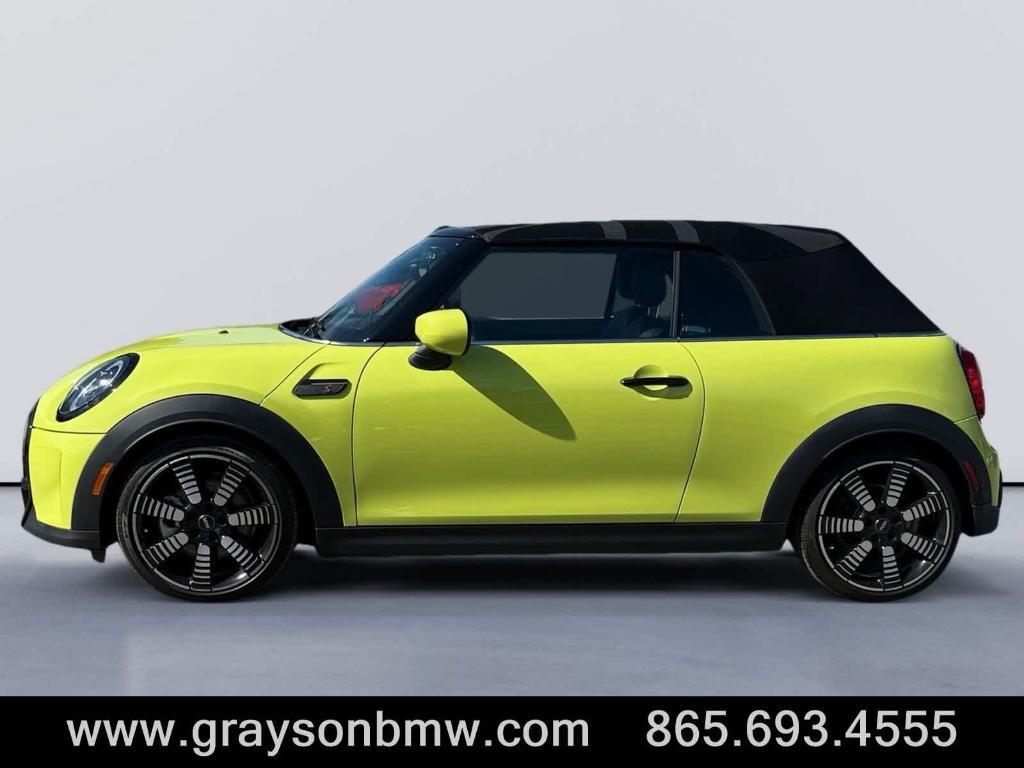 used 2022 MINI Convertible car, priced at $34,677