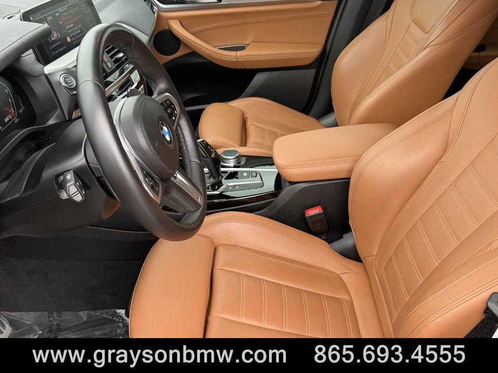 used 2021 BMW X3 car, priced at $43,995