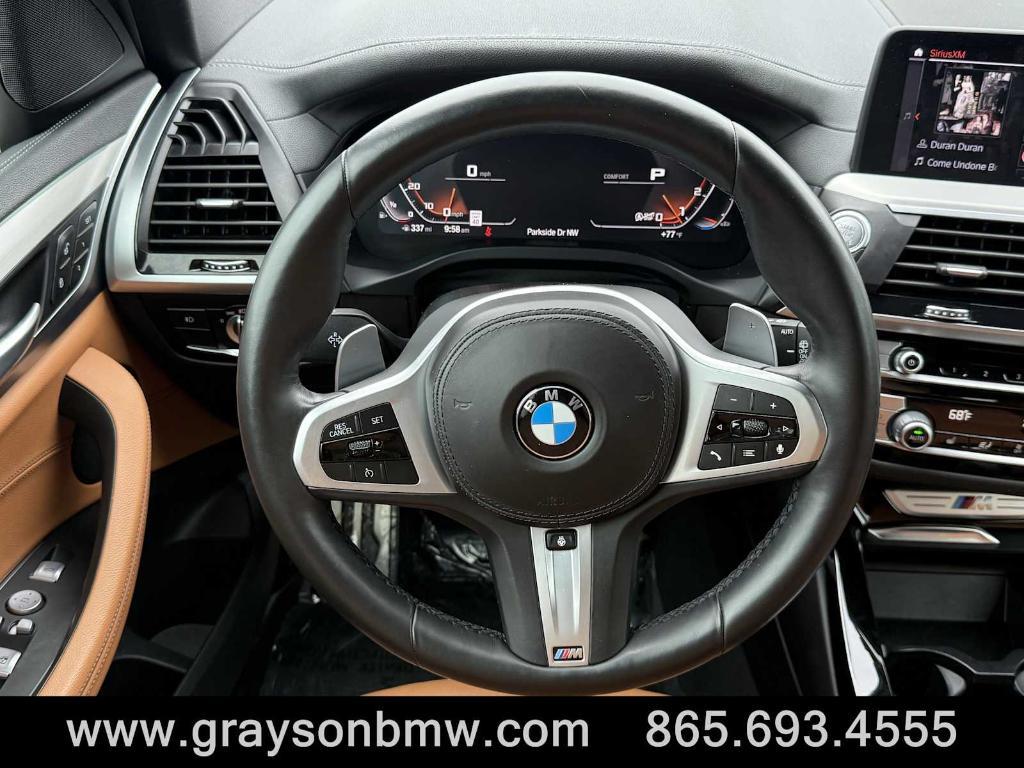used 2021 BMW X3 car, priced at $43,995