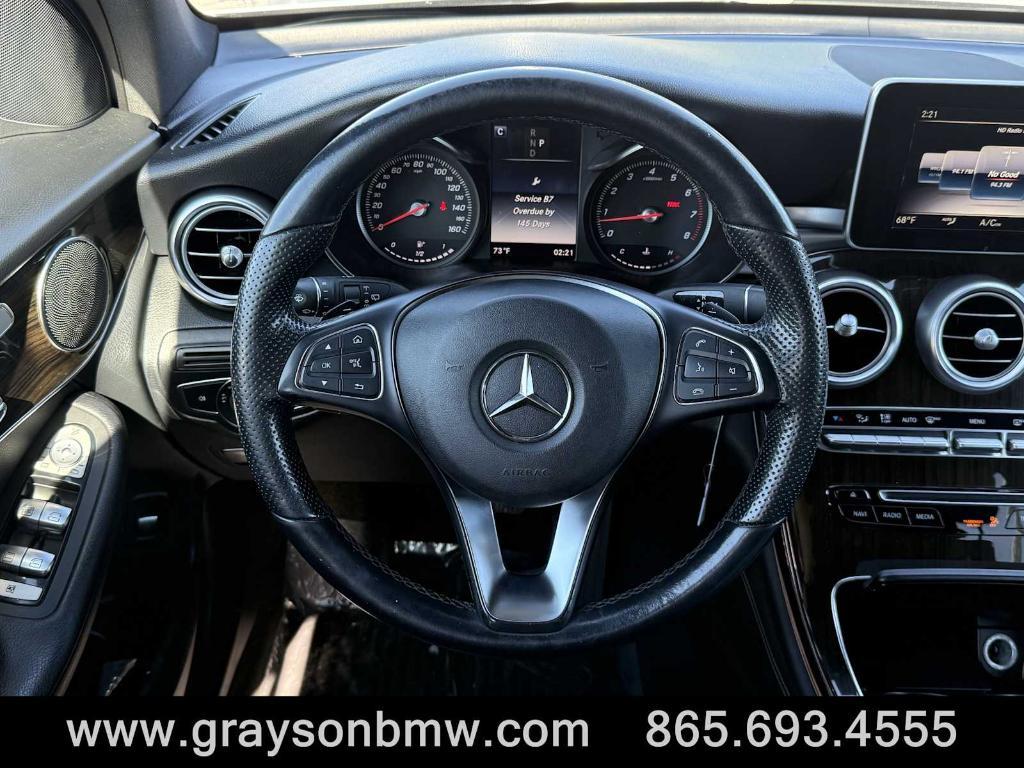 used 2019 Mercedes-Benz GLC 300 car, priced at $21,266