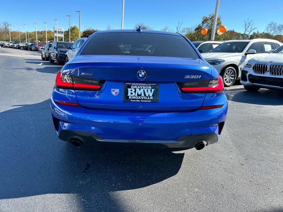 used 2021 BMW 330 car, priced at $33,153