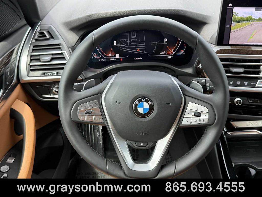 used 2024 BMW X3 car, priced at $45,865