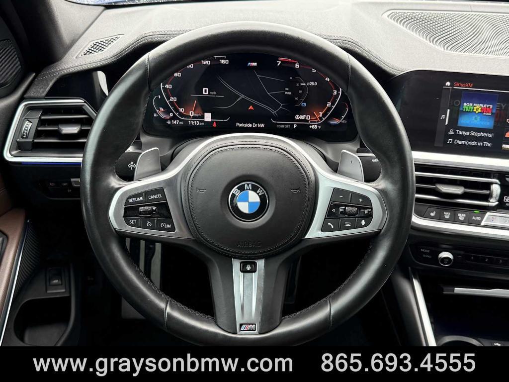 used 2022 BMW 330 car, priced at $36,865