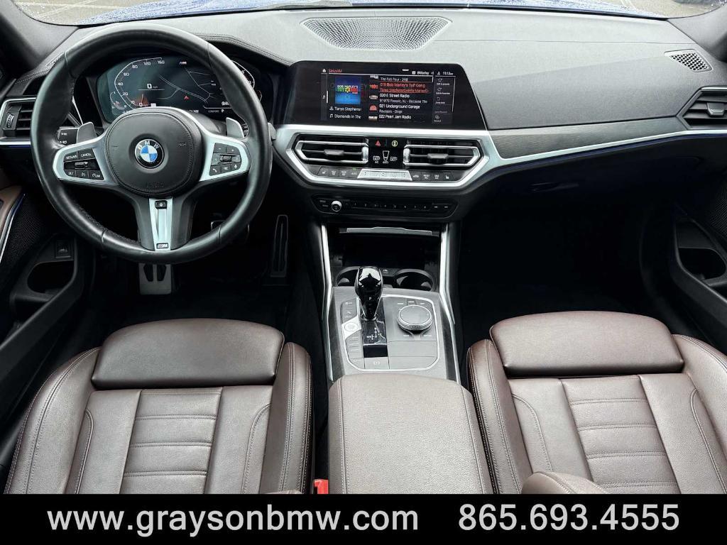 used 2022 BMW 330 car, priced at $36,865
