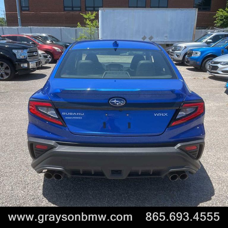 used 2024 Subaru WRX car, priced at $38,995