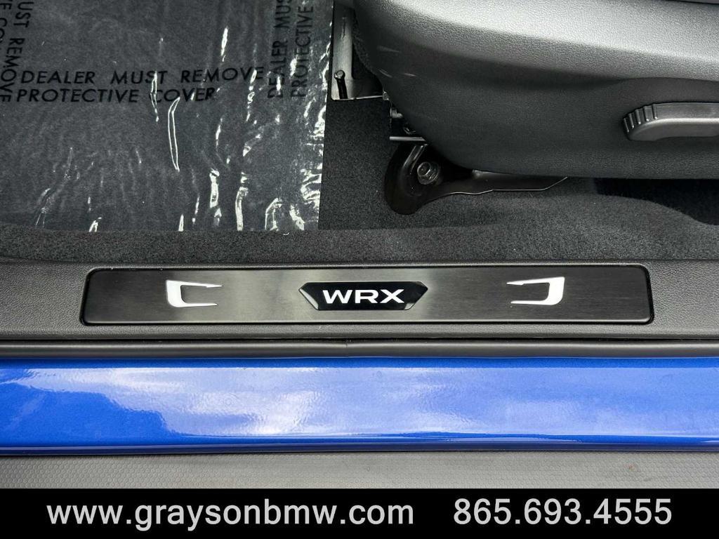 used 2024 Subaru WRX car, priced at $38,995