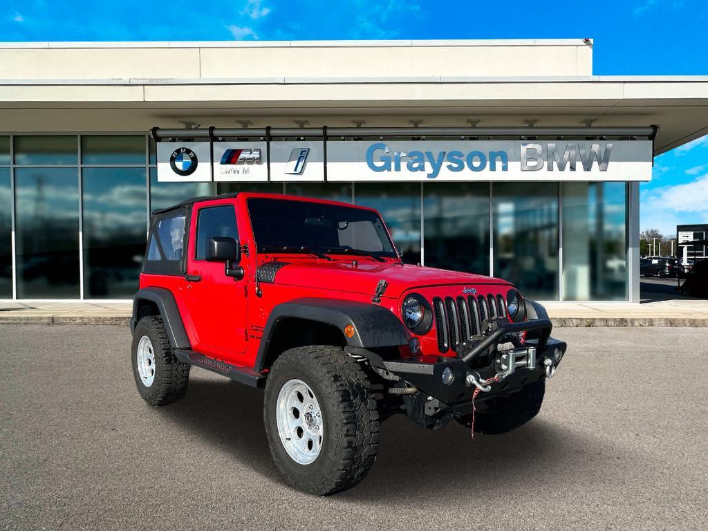 used 2017 Jeep Wrangler car, priced at $19,959