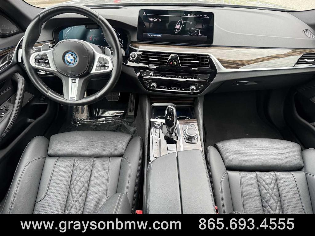 used 2022 BMW 530e car, priced at $36,766