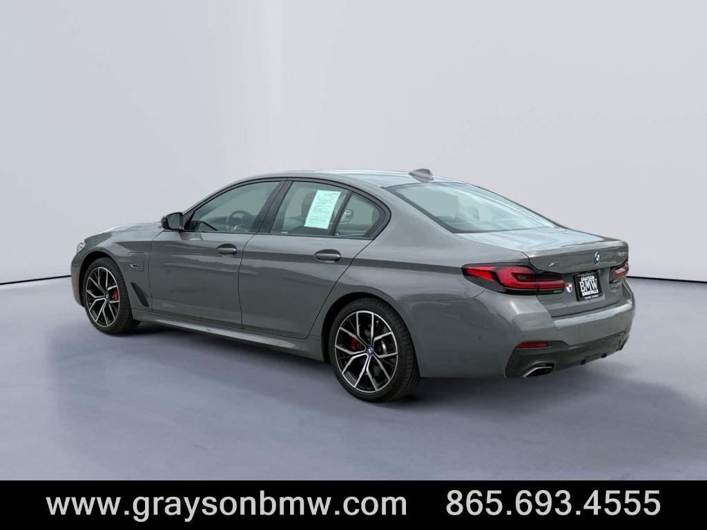used 2022 BMW 530e car, priced at $36,766