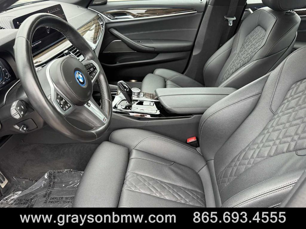 used 2022 BMW 530e car, priced at $36,766