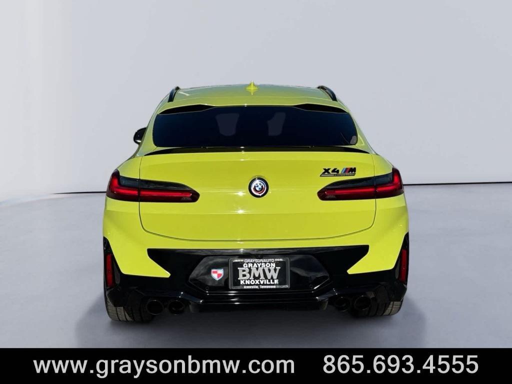 used 2023 BMW X4 M car, priced at $68,495