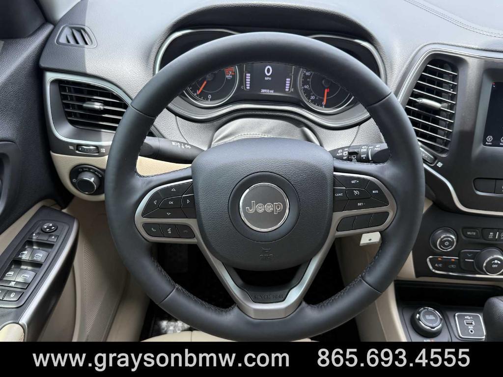 used 2020 Jeep Cherokee car, priced at $19,941