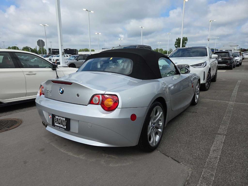 used 2004 BMW Z4 car, priced at $14,995
