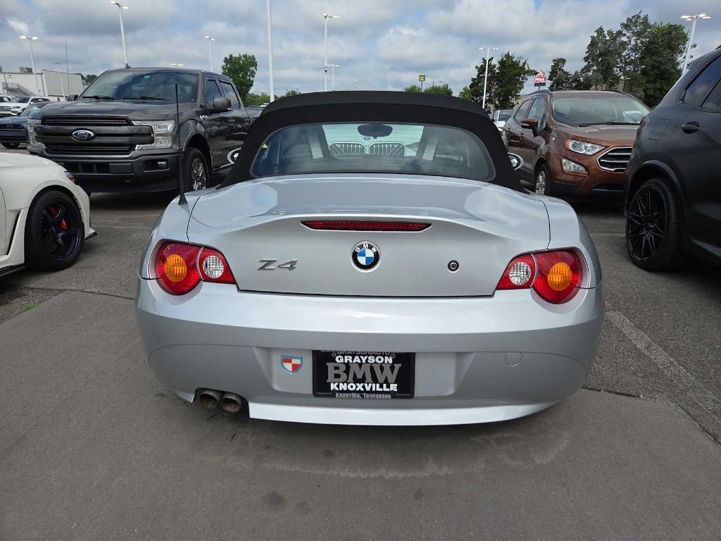 used 2004 BMW Z4 car, priced at $14,995